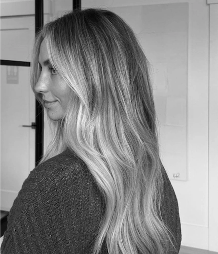 Hair color highlights