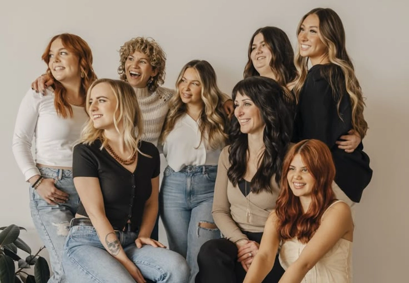 Training program at our academy salon